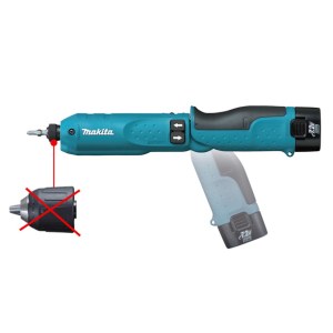 Iskuruuvinväännin Makita TD020DSE; 7,2 V; 2x1,3 Ah akku