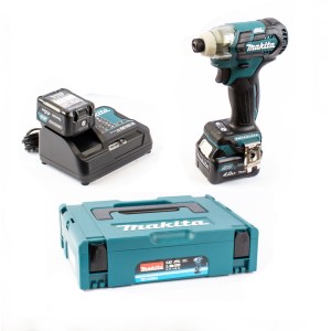 Iskuruuvinväännin Makita TD111DSMJ; 12 V; 2x4,0 Ah akku