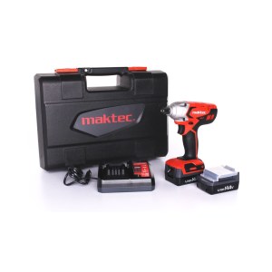 Iskuruuvinväännin Maktec MT690E; 14,4 V; 2x1,1 Ah akku
