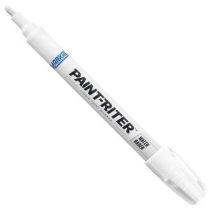 Merkkauskynä Markal PAINT-RITER Water-based; 3 mm; valkoinen