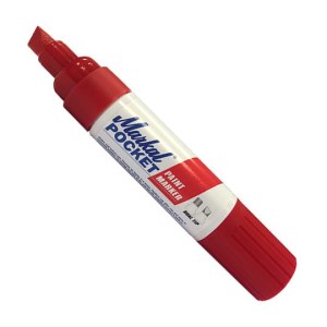Merkkauskynä Markal POCKET PAINT MARKER; 11,7x2,5 mm; punainen