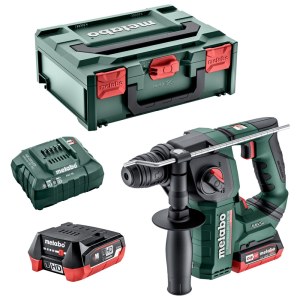Poravasara Metabo POWERMAXX BH 12 BL 16; 1,3 J; SDS-plus; 12 V; 2x4,0 Ah akku