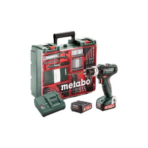 Iskupora / ruuvinväännin Metabo PowerMaxx SB 12V; 12 V; 2x2,0 Ah akku + tarviketta
