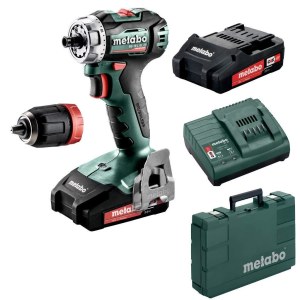 Akkukäyttöinen ruuvinväännin Metabo BS 18 L BL Q; 18 V; 2x2,0 Ah akku