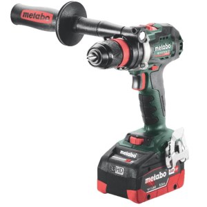Pora/ruuvinväännin Metabo BS 18 LTX BL Q I; 18 V; 2x5,5 Ah akku.; kuljetuslaatikolla