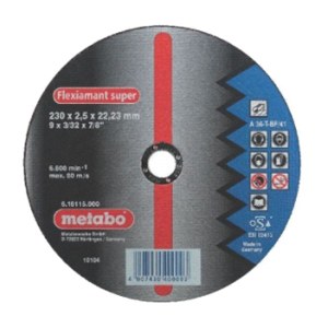 Hiova katkaisulaikka Metabo; 230x2,5 mm metalille