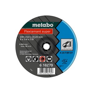 Hiova katkaisulaikka Metabo FLEXIAMANT SUPER; 230x6 mm; metalille