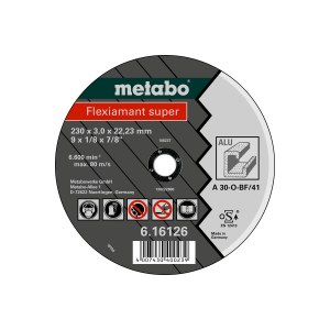 Hiova katkaisulaikka Metabo Flexiamant Super A 30-O TF 41; Ø125x2,5 mm