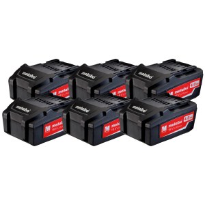 Akku Metabo; 18 V; 4,0 Ah; Li-ion; 6 kpl.