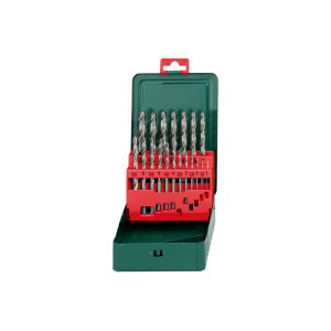 Poranterät metalliin Metabo HSS-G; 1-10 mm; 19  kpl.