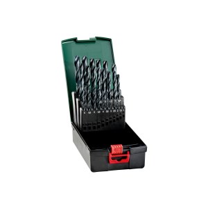 Metalliporanteräsarja Metabo HSS-R; 1-13 mm; 25 kpl.