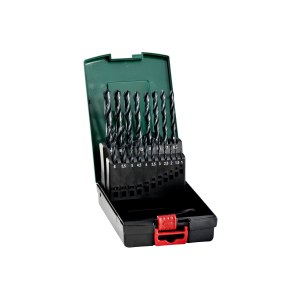 Metalliporanteräsarja Metabo HSS-R; 1-10 mm; 19 kpl.