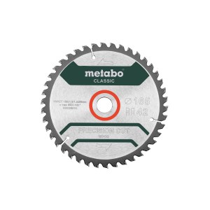 Katkaisuterä puulle Metabo 628026000; 165x20 mm; Z42