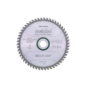 Yleislaikka Metabo Professional; 190x30x2,2 mm; Z56; 8°