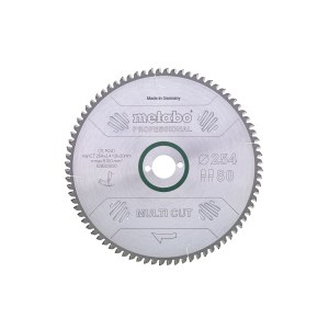 Katkaisuterä puulle Metabo Multi cut; 305x2,8x30,0 mm; Z96; -5°