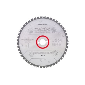 Katkaisuterä puulle Metabo PRECISION CUT WOOD; 315x30 mm; Z48; -5°