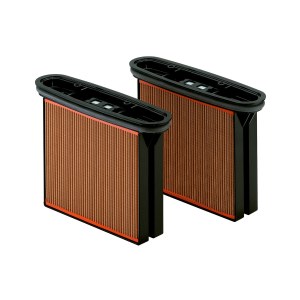 Laskosmainen ja tasainen Eco-laakasuodatin imuriin Metabo 631933000; 2 kpl.