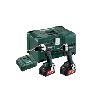 Työkalusarja Metabo Combo Set 2.1.1 (BS 18 LT + SSD 18 LTX 200); 18 V; 2x4,0 Ah akku