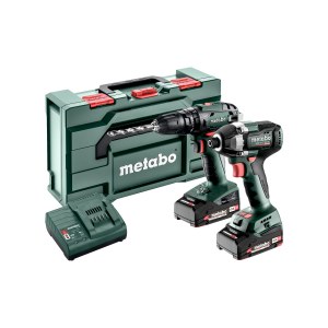Työkalusarja Metabo 685197000 (SSD 18 LT 200 BL + SB 18); 18 V; 2x2,0 Ah akku