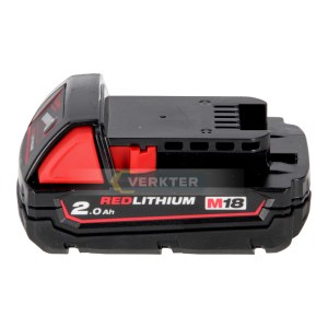 Akku Milwaukee M18 B2; 18 V; 2,0 Ah; Li-Ion