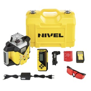Pyörivä laservaaituslaite Nivel System NL740R DIGITAL + tarvikkeet