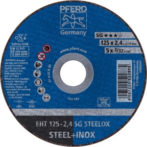Hiova katkaisulaikka Pferd SG Steelox; 125x2,4x22,23 mm
