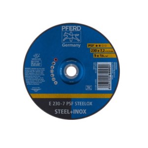 Hiomalaikka Pferd PSF-Inox; 230 mm; A24