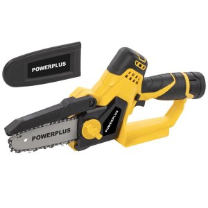 Moottorisaha oksien karsimiseen Powerplus POWXG1040; 12 V; 1x2,0 Ah akku