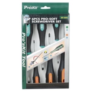 Ruuvimeisselisetti Proskit SD-2301; 6 kpl.
