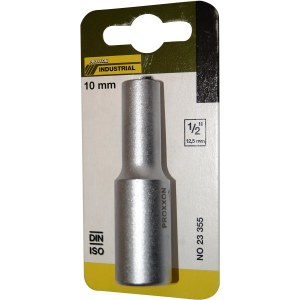 Kuusiohylsy Proxxon 23355; 1/2''; 10 mm; 79 mm