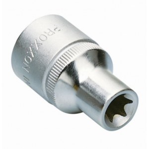 Kuusiohylsy Proxxon 23382; 1/2''; E12; TORX