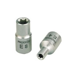 Kuusiohylsy Proxxon 23796; 1/4''; E10; TORX
