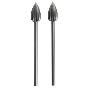 Volframi-vanadiiniteräksiset jyrsinpuikot Proxxon; 6 mm; 2 kpl.