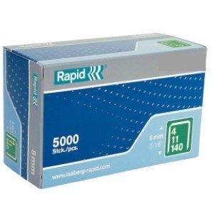 Niitit Rapid; 10,6x10 mm; 5000 kpl.; tyyppi 140