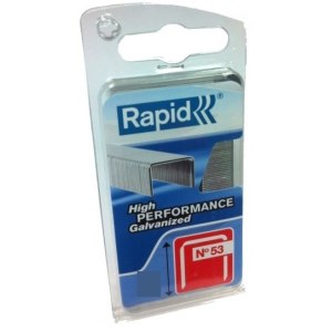 Niitit Rapid; 11,4x10 mm; 1080 kpl.; tyyppi 53