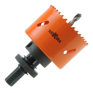 Reikäsaha Rexxer RG-03-393; HSS Bi-metal; 64 mm + adapteri