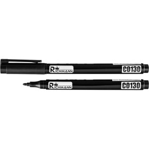Merkkauskynä Richmann C0130; 1 mm; musta