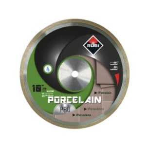 Timanttilevy märkäleikkaukseen Rubi PORCELAIN PRO; 250 mm
