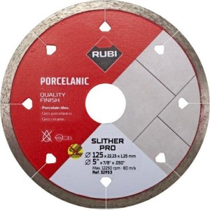 Timanttikatkaisulaikka Rubi SLITHER 125 PRO; 125 mm