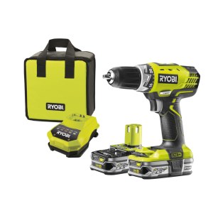 Akkuporakone RYOBI RCD18-LL25S; 18 V; 2x2,5 Ah akku