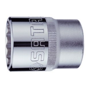 Kuusiohylsy Sata S12317; 3/8''; 22 mm