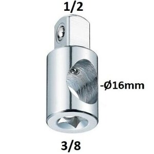 Adapteri Sata S12930; 3/8''-1/2''