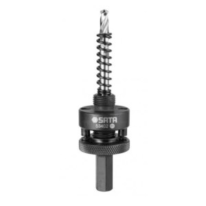 Kuusiokanta-adapteri Sata ST53402; 32-152 mm + Kohdistusporaterä
