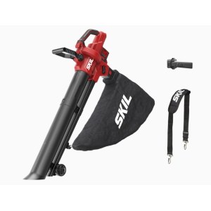 Akkulehti-imuri/puhallin Skil 0350 CA; 2x20 V (ilman akkua ja laturia)