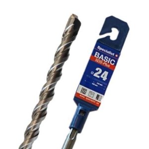 Betoniporanterä Specialist; 24x340x400 mm; SDS-plus