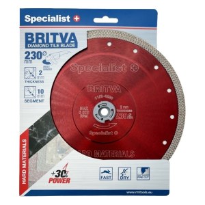 Timanttihiomalaikka Specialist BRITVA 11/2-4230; 230 mm