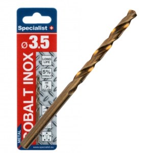 Metalliporanterä Specialist Cobalt; 3,5x70 mm