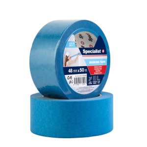 Maalarinteippi (suojaukseen) Specialist TMB-014/S3; 48 mm x 50 m; sininen