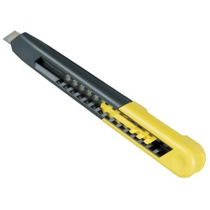 Veitsi, vaihdettavat terät Stanley SM9; 9 mm