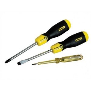 Ruuvimeisselisetti Stanley CUSHION GRIP; 3 kpl.